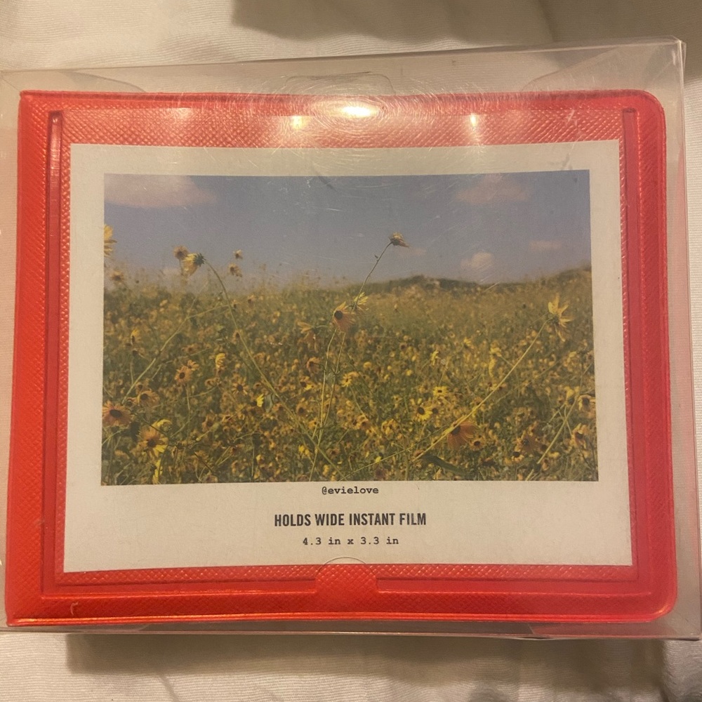 NEW Instax Wide Album - Red